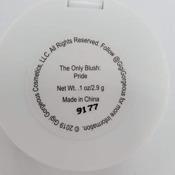 🌴5/$50 3x Gigi Gorgeous The Only Blush in Pride TRAVEL SIZE .1 oz each NEW - Picture 3 of 6